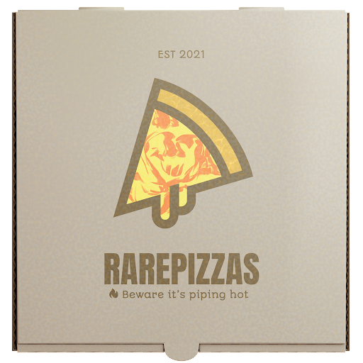 Rare Pizzas Box