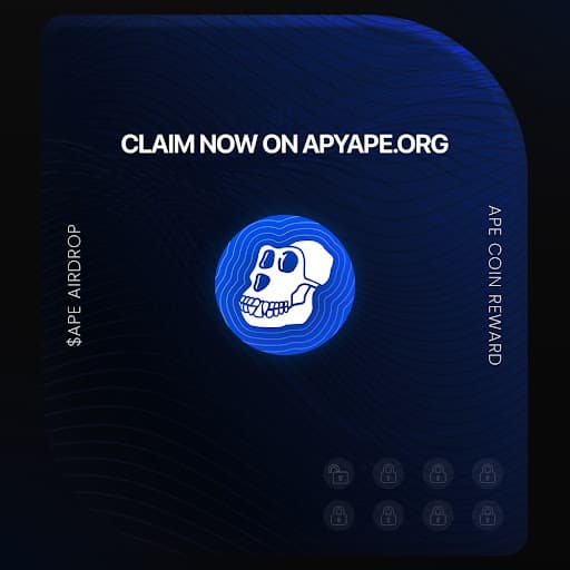 Visit apyape.org to claim rewards