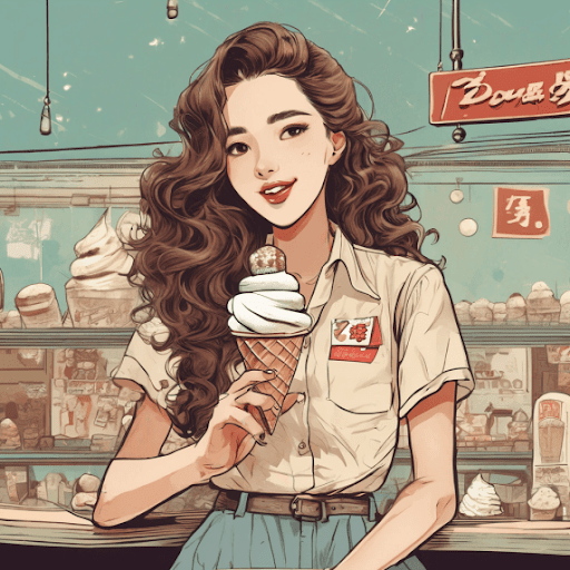 Ice cream girl