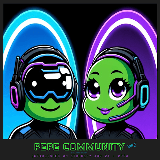 Pepe Community - 0xBE Cybertek Series 1