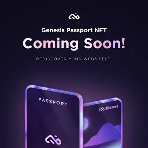 Bit islands Genesis Passport NFT