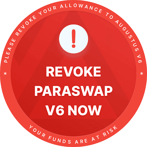 RevokeParaswapAugustusV6