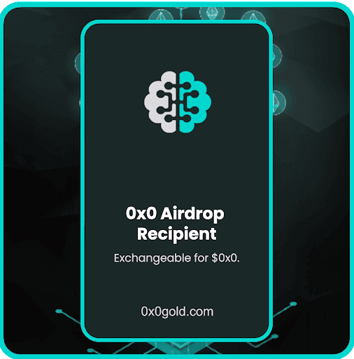 0X0: Gold Airdrop Pass