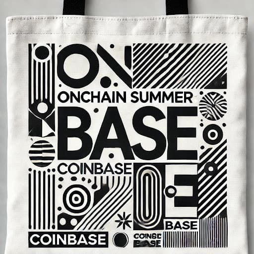 Onchain Summer tote bag