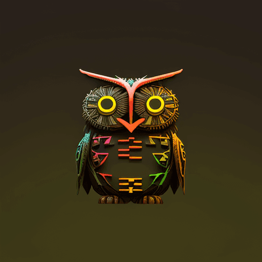 ASCII Owls 3D