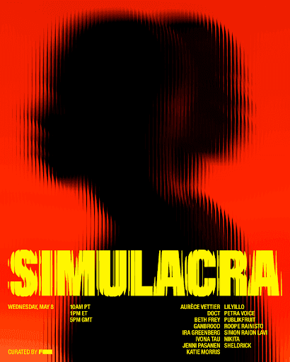 Simulacra — Exhibition Poster