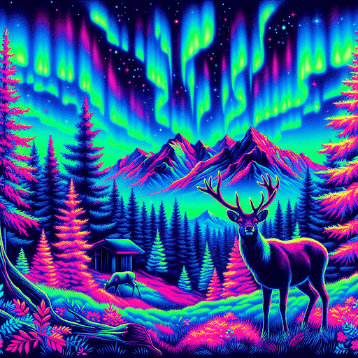 Psychedelic Wildlife