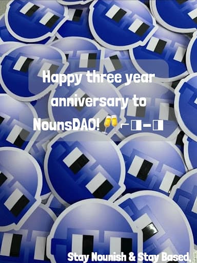 Happy Nouniversary from based Nouns!