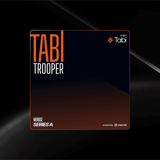 Tabi Trooper MBADGE