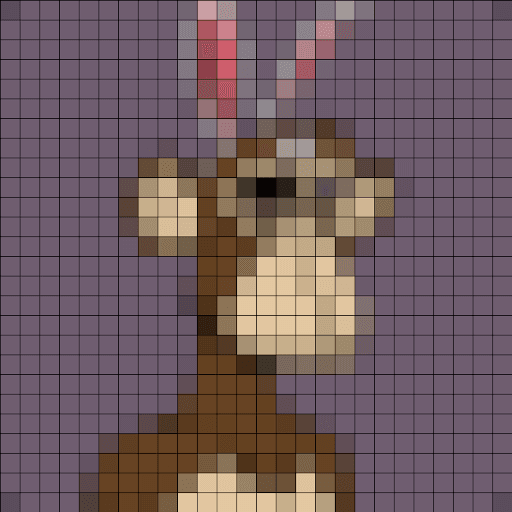 Bored Ape Pixel Base