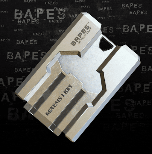 Bapes Genesis Key Diamond