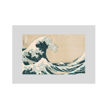 ElmonX The Great Wave off Kanagawa from the series 36 Views of Mt Fuji