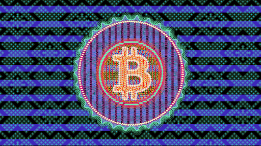 Right Place & Right Time - Bitcoin Volatility Art by Matt Kane