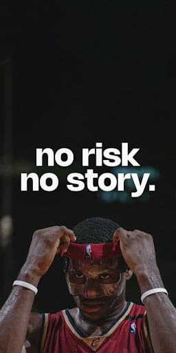 no risk no story