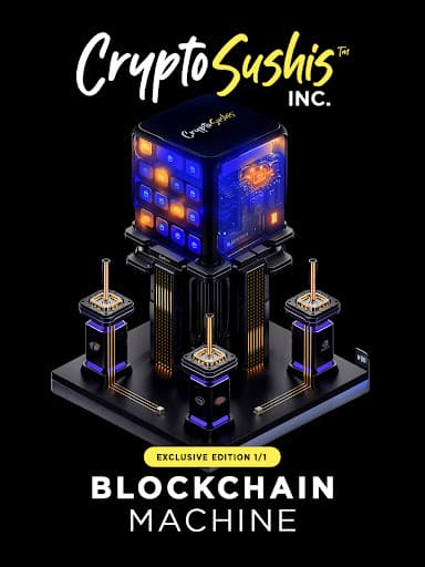 CryptoSushis Inc. - Blockchain Machine #08