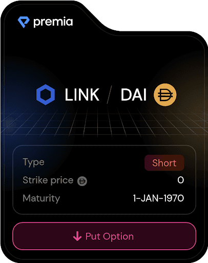 LINK  DAI - Premia Options Pool V2