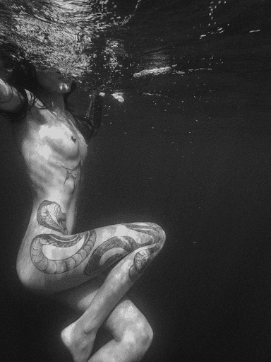 Noir Nude Underwater