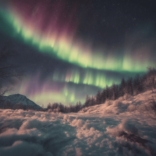 Aurora Borealis Dancing