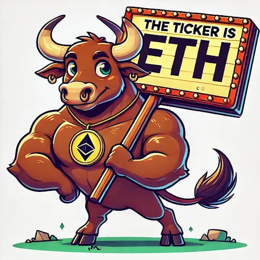 the ticker is ETH