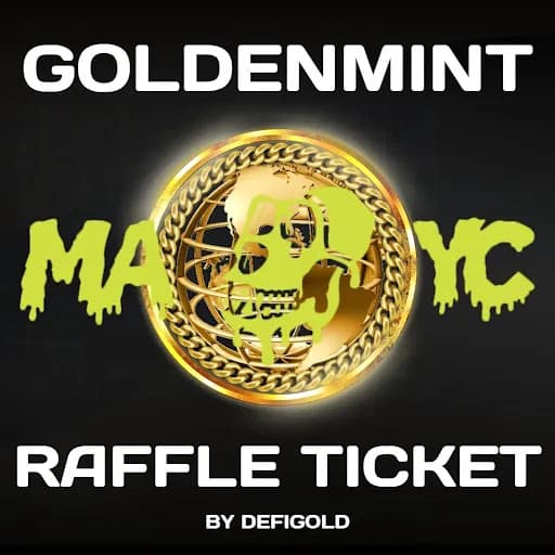 GoldenMint Raffle Ticket