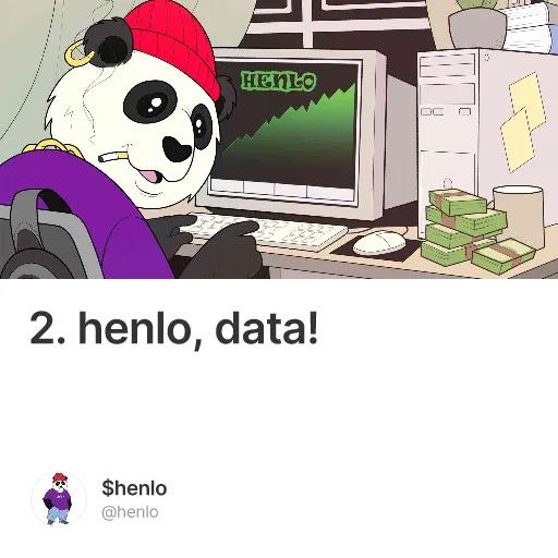 2. henlo, data!