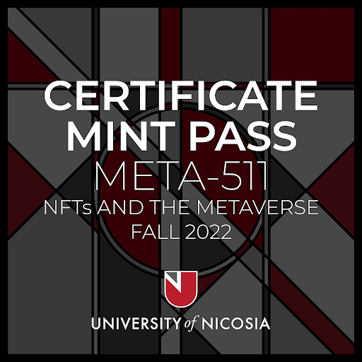 META-511 Certificate Mint Pass - Fall 2022