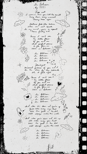 In Between Lyric Sheet by SOZI