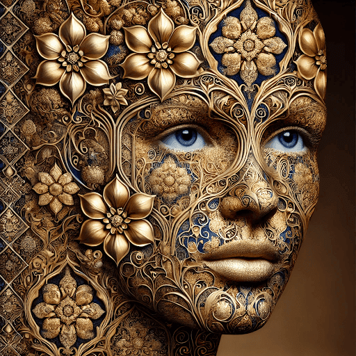 Gilding Faces