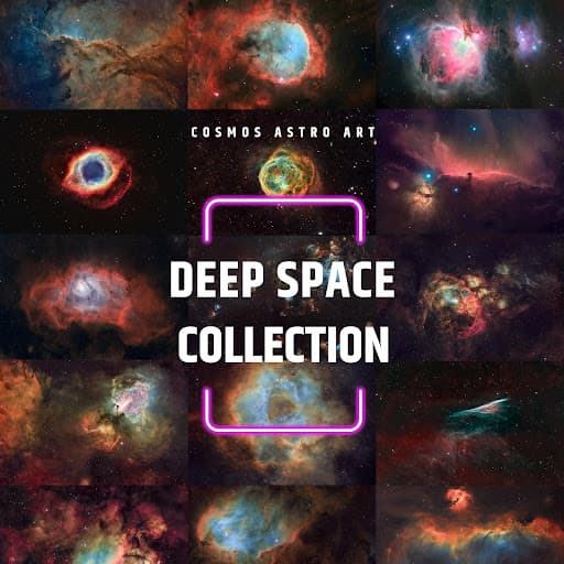 Deep Space x Cosmos Astro Art