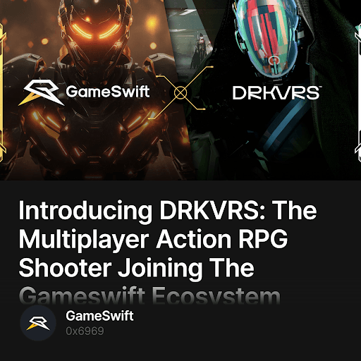 Introducing DRKVRS: The Multiplayer Action RPG Shooter Joining The Gameswift Ecosystem