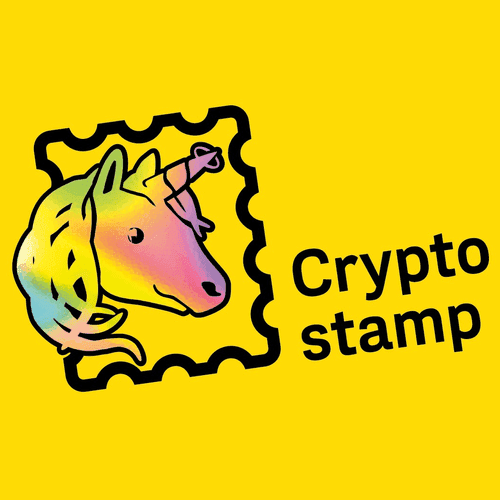 NL crypto stamp Gold Edition Bull