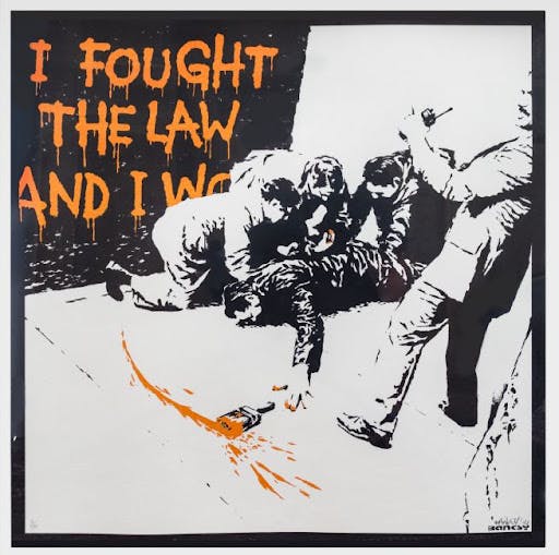 I Fought The Law, Banksy