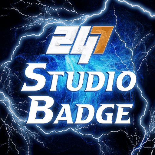 247 Studio Badge