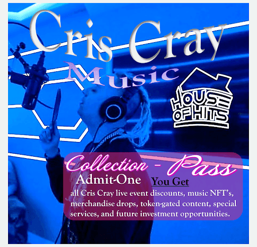 Cris Cray Music Collection Pass