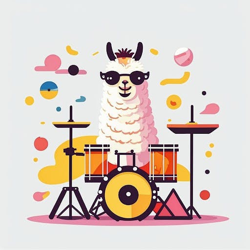 Llama the Drumma