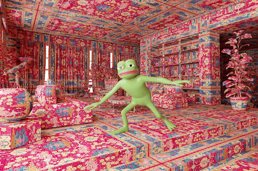 PEPE in the Carpet Room