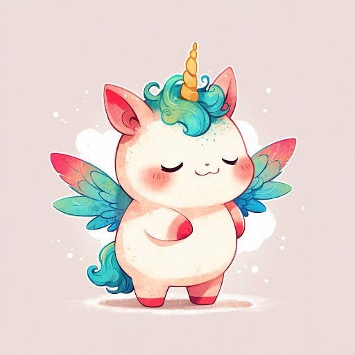 Chibi Hamcaster Unicorn