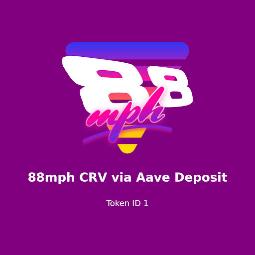 88mph CRV via Aave Deposit