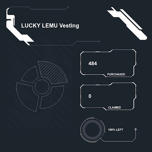 LUCKY LEMU Vesting