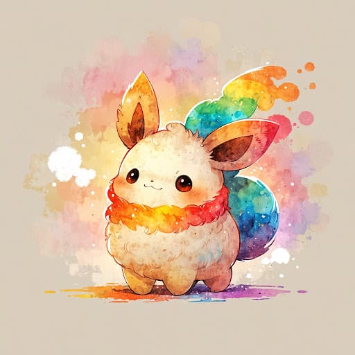 Rainbow Eevee