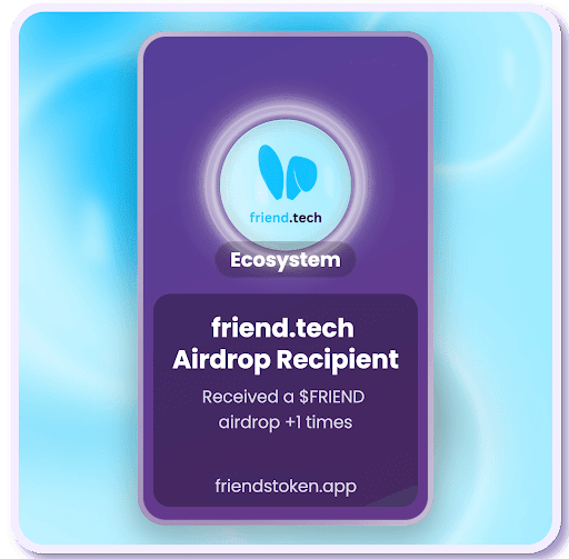 Friends: Airdrop Recipient