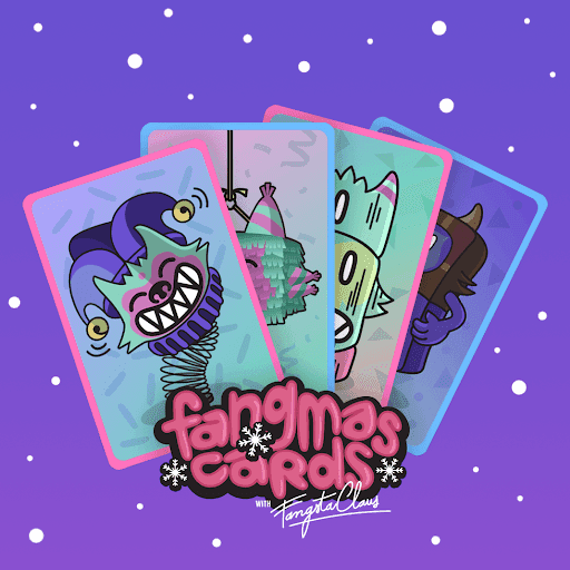 Fangmas Cards