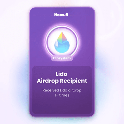 Noox.fi : Lido Airdrop Recipient