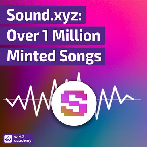 Sound.xyz: Over 1 Million Minted Songs