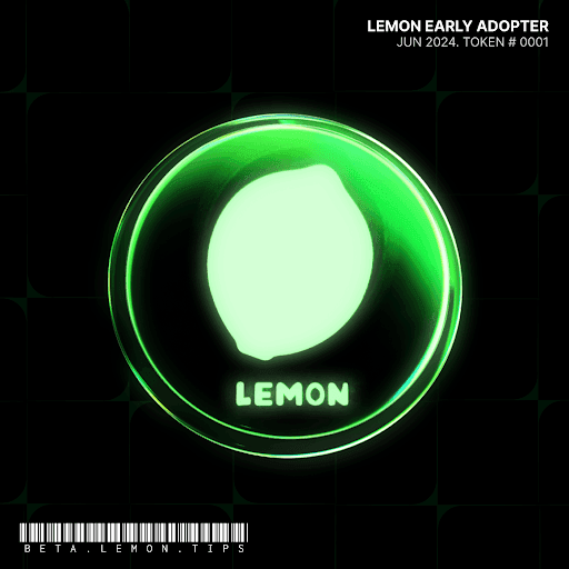 Lemon Early Adopter NFT