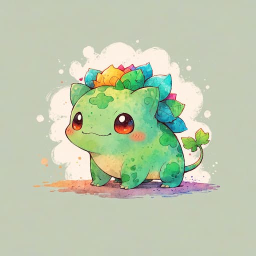 Rainbow Mystic Bulbasaur